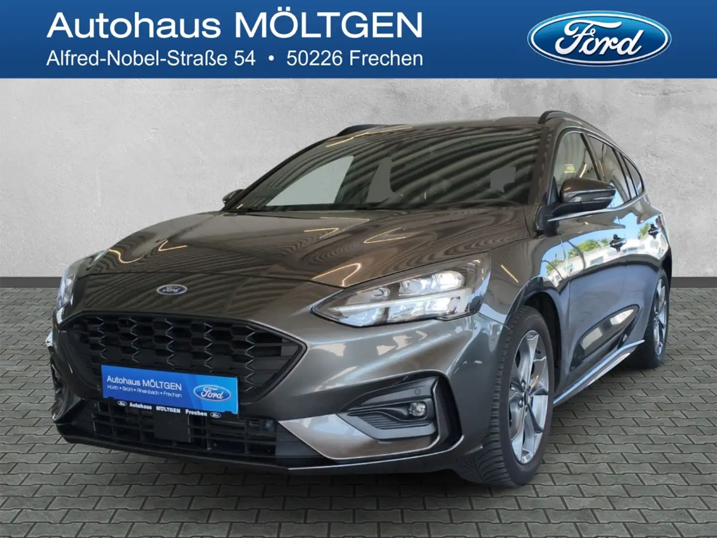 Ford Focus Turnier ST-Line 1.0 EcoBoost Mild-Hybrid EU6d *Nav Grijs - 1