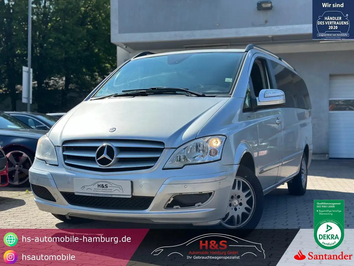 Mercedes-Benz Viano Viano 2.2 CDI Trend lang Argent - 1