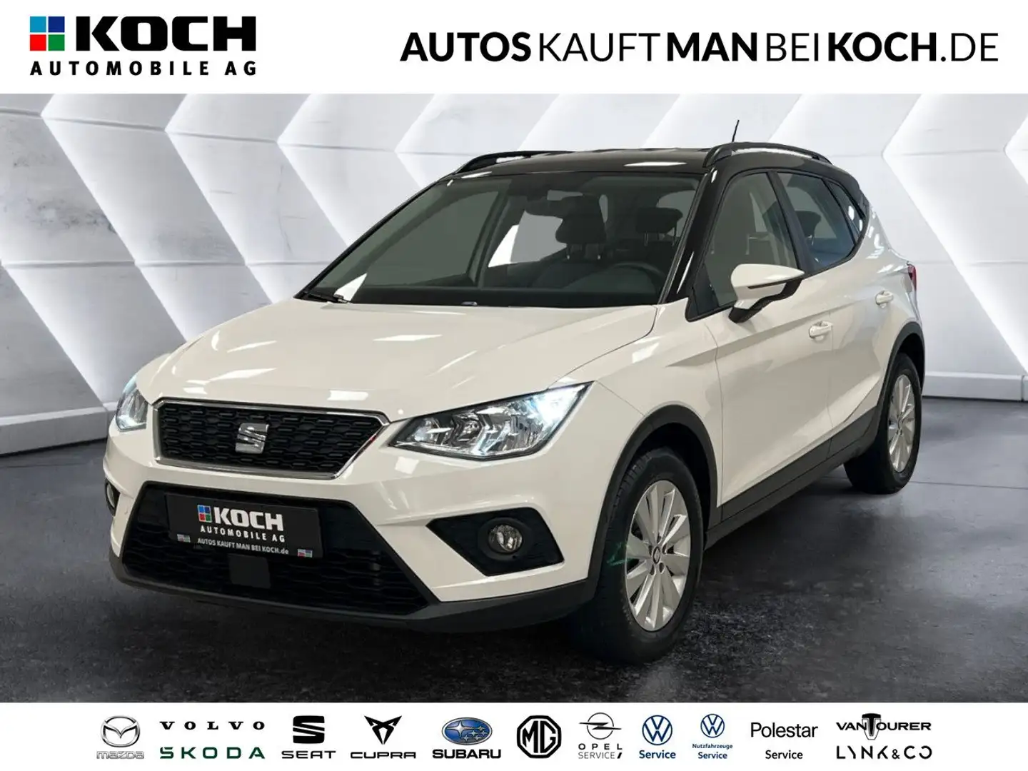 SEAT Arona Style BEATS 1.0 TSI DSG SHZ KAMERA NAVI APPL Blanc - 1