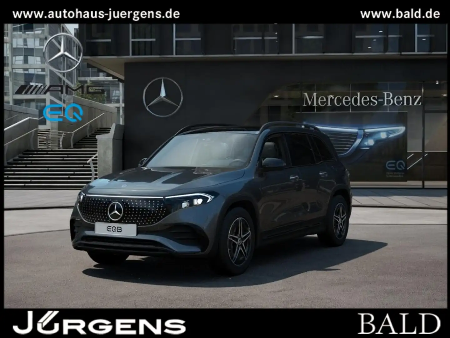 Mercedes-Benz EQB 250 + AMG-Sport/Pano/Burm/Distr/Night/Memo/18 Grijs - 1