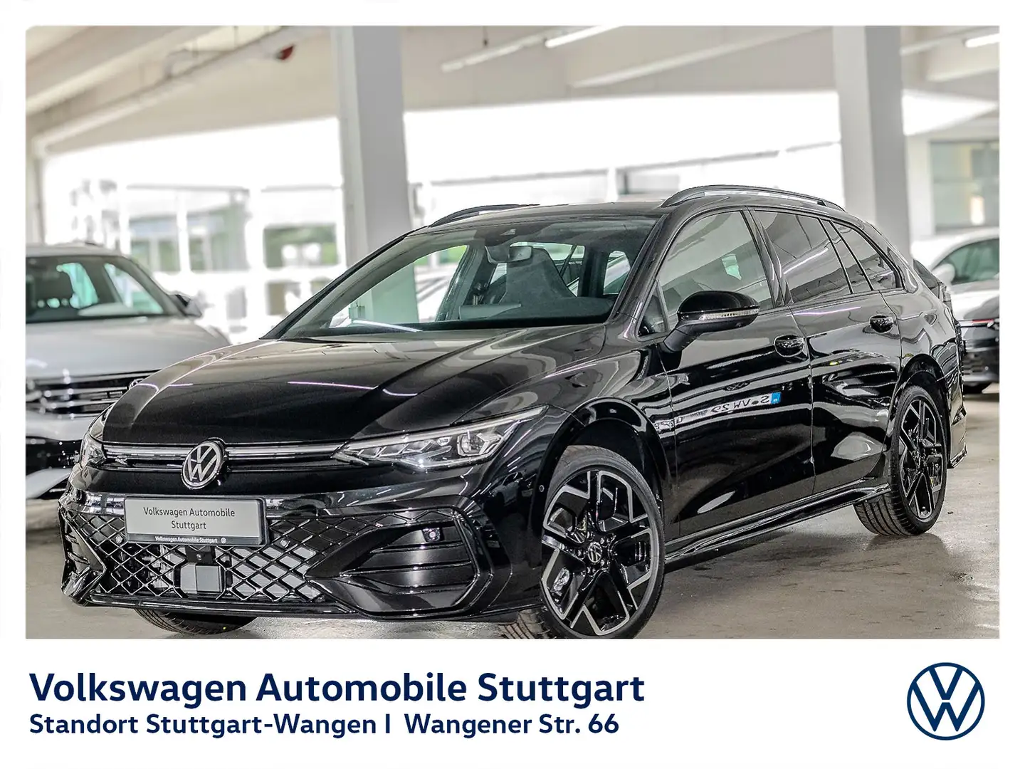 Volkswagen Golf Variant R-Line 1.5 eTSI DSG Navi Kamera AHK Schwarz - 1