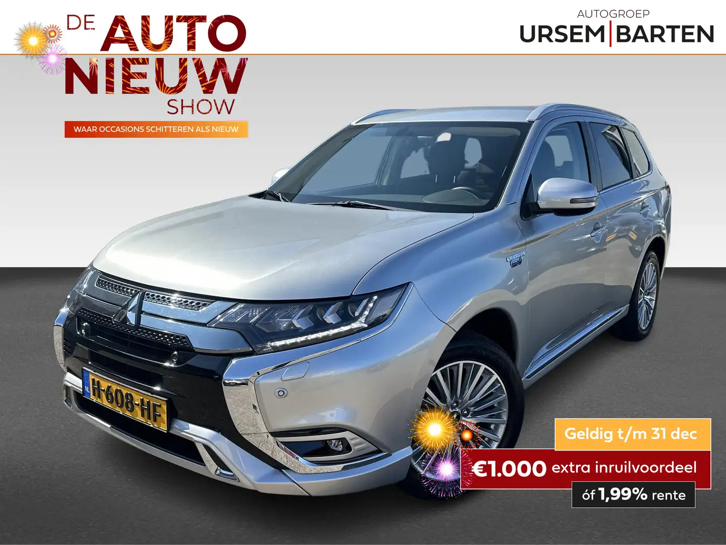 Mitsubishi Outlander 2.4 PHEV Intense Apple carplay | stoelverwarming | Grau - 1