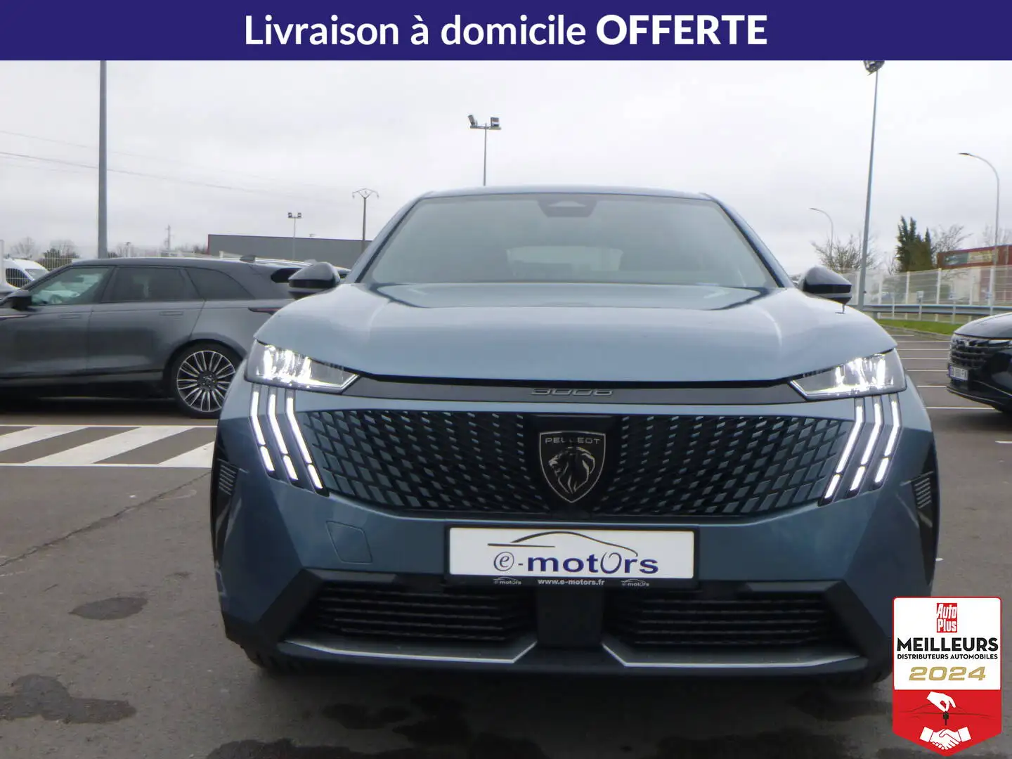 Peugeot 3008 Hybrid 145 e-DCS6 Allure +Pack Panoramic Navigatio Bleu - 2
