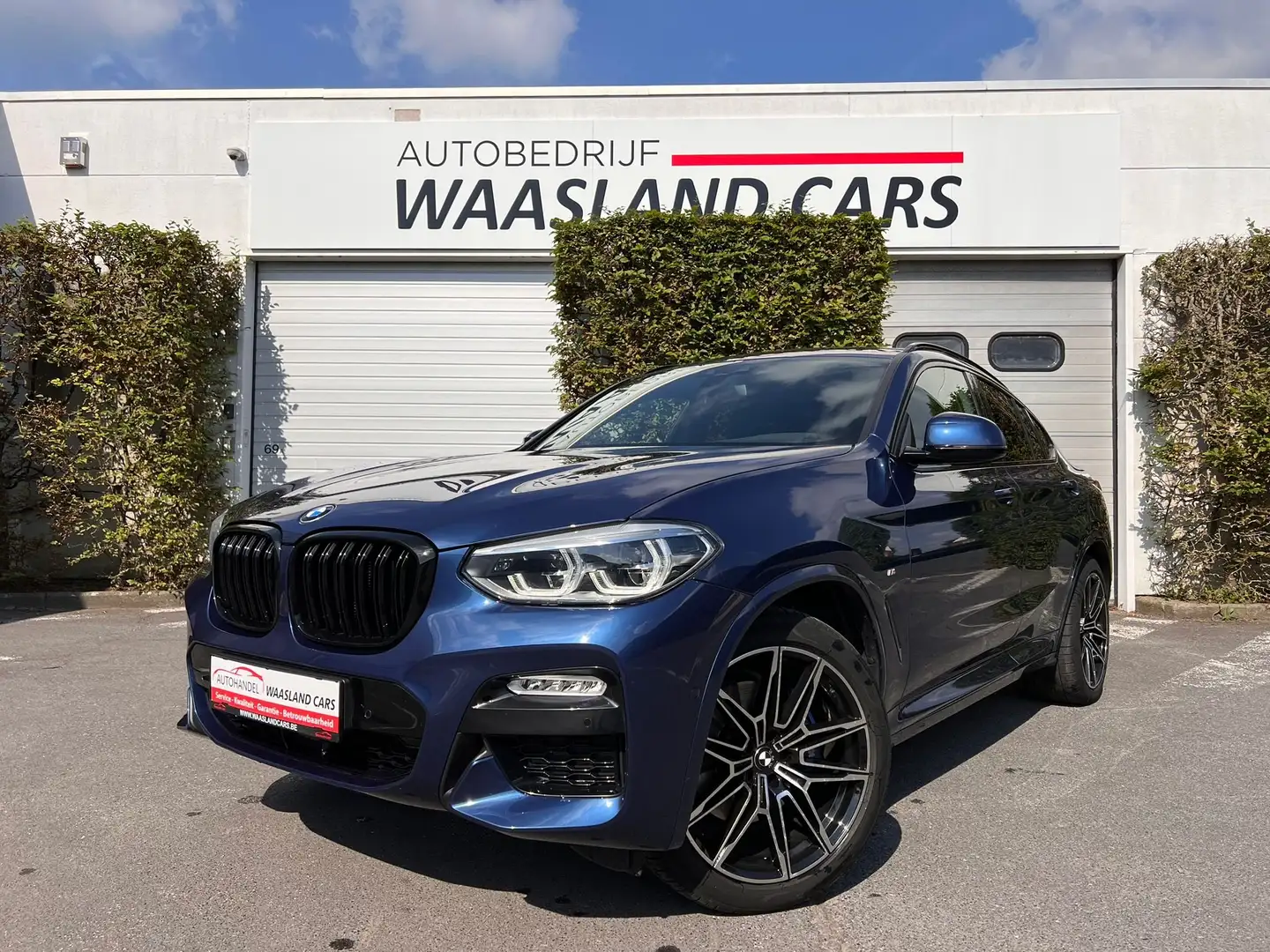 BMW X4 2.0 dA xDrive20 M-Pack | 2019 | 59.000 KM Bleu - 1