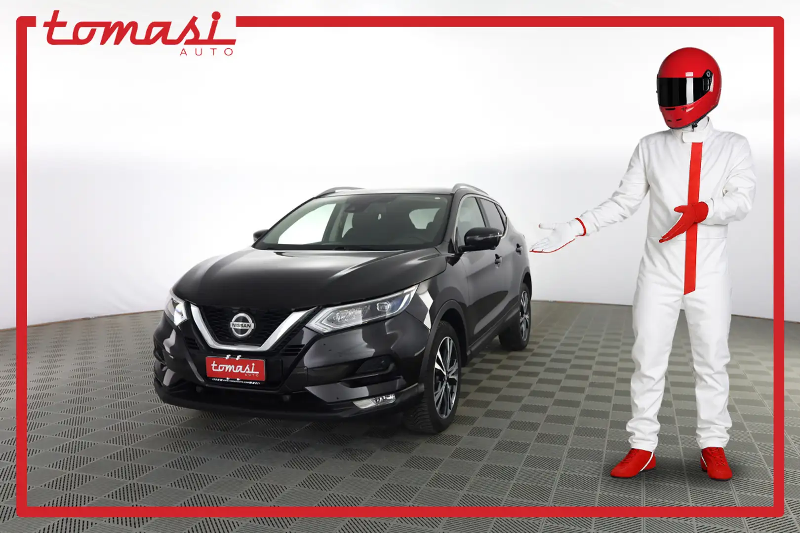 Nissan Qashqai Qashqai 1.3 DIG-T 140 CV N-Connecta Nero - 1