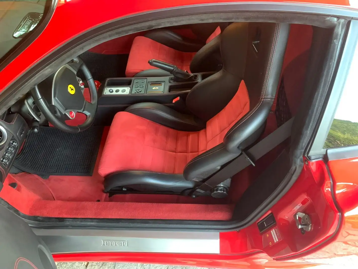 Ferrari F430 F1 Sedili Daytona Racing Roll bar Scarico Scuderia Rosso - 2