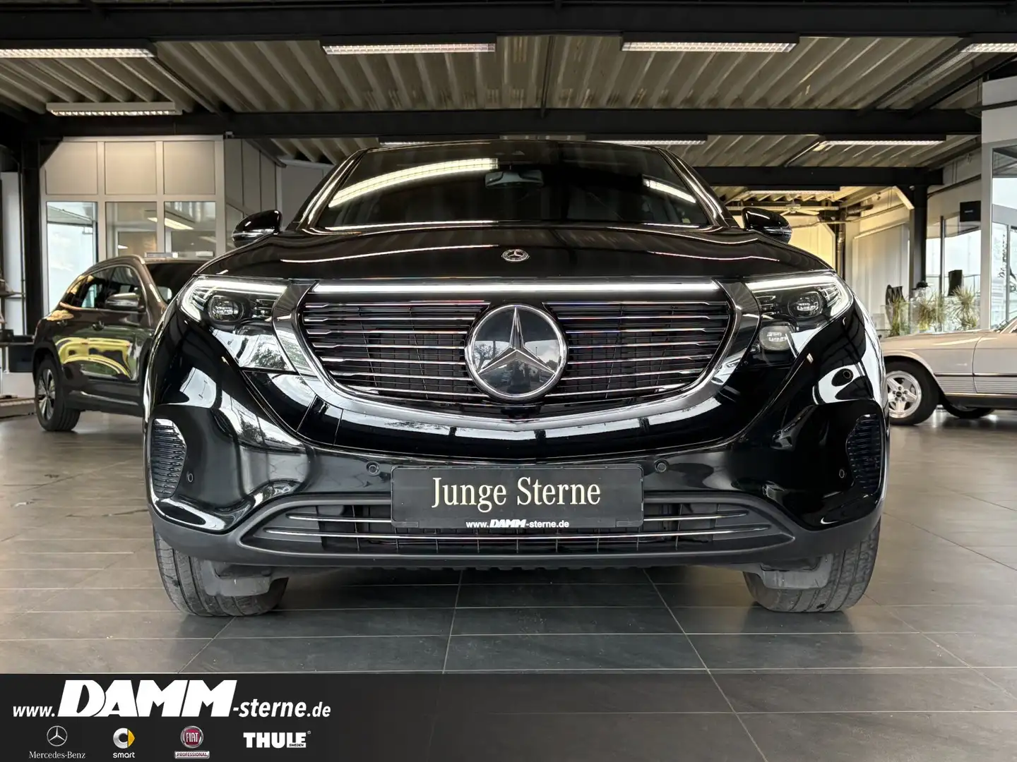 Mercedes-Benz EQC 400 EQC 400 4M SHD/AHK/Multibeam/VZA/WDG/+Flex-Bonus Schwarz - 2