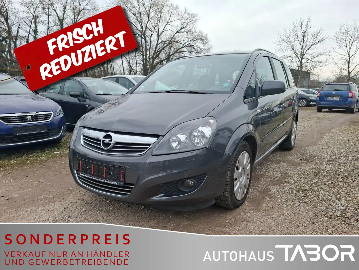 Opel Zafira 1.8 Family Navi PDC SHZ Klimaaut. 7S Grau - 1