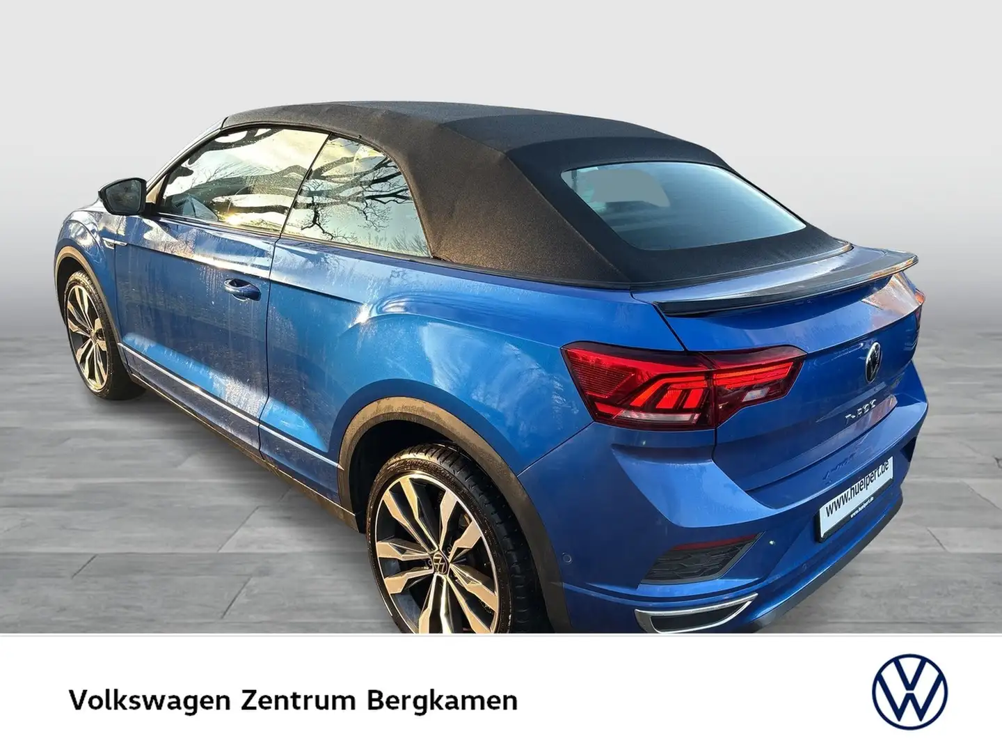 Volkswagen T-Roc Cabrio 1.5 R-LINE LEDER ALU19 KAMERA Blau - 2