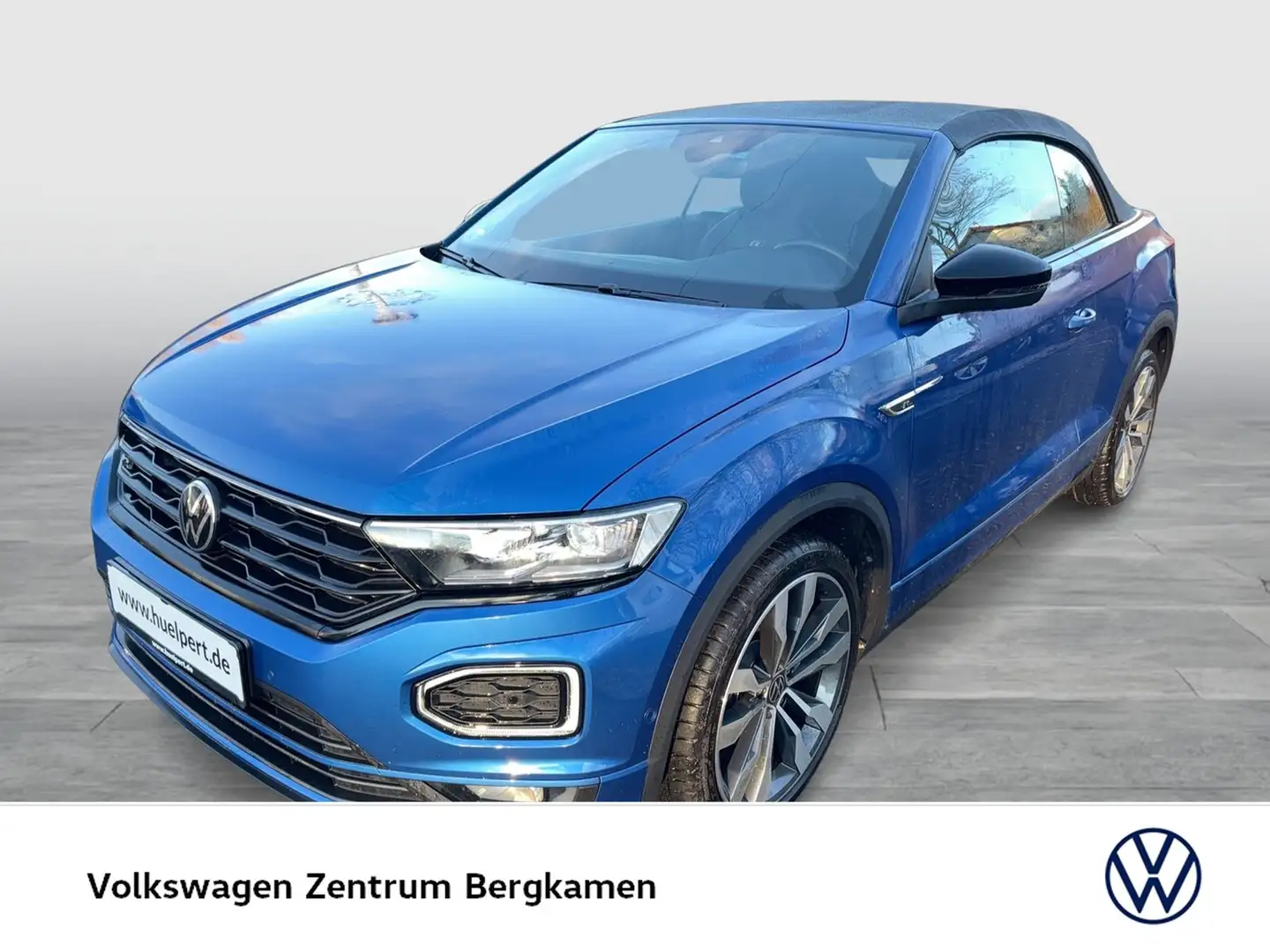Volkswagen T-Roc Cabrio 1.5 R-LINE LEDER ALU19 KAMERA Blau - 1