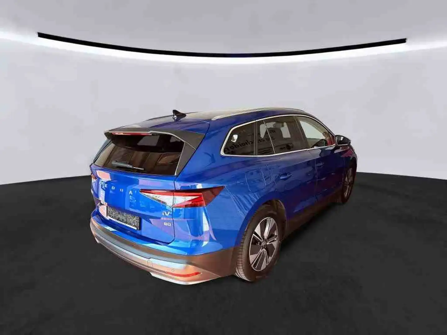 Skoda Enyaq iV 80 WÄRMEPUMPE AHK AREAVIEW KEYLESS PARK-ASSIST Blau - 2