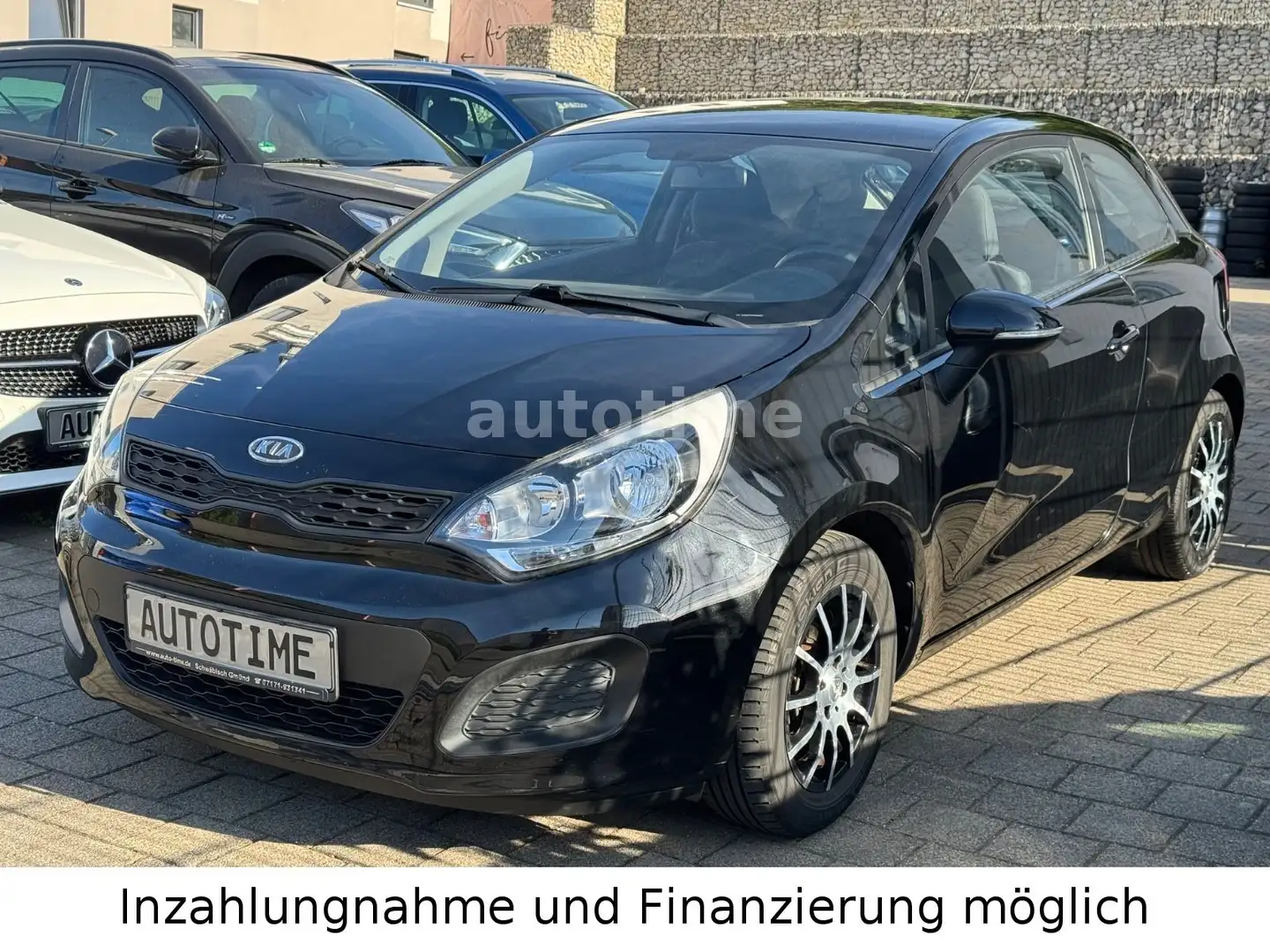 Kia Rio Edition 7|Klima|1.Hand|TÜV NEU! Чорний - 1
