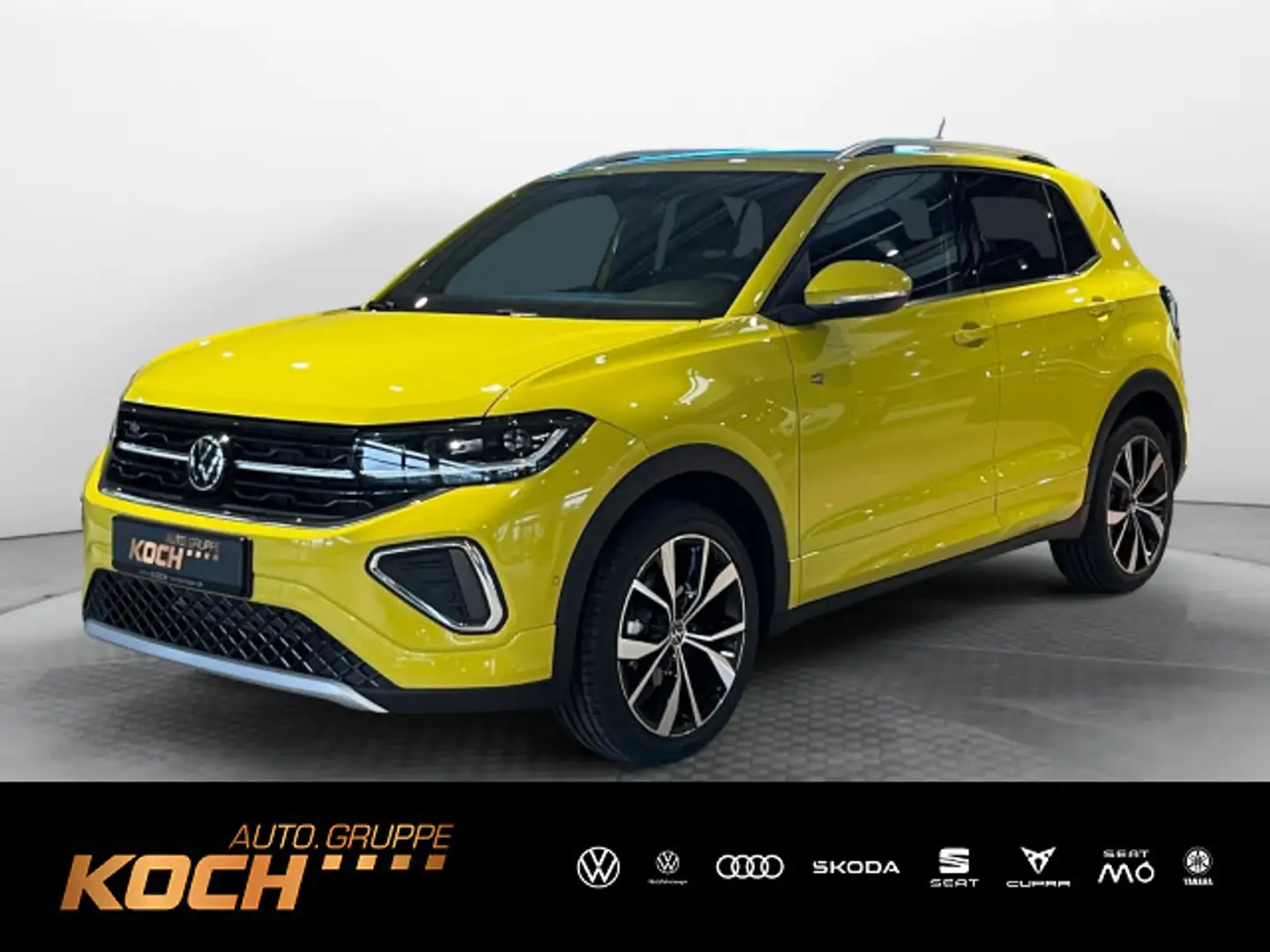 Volkswagen T-Cross 1.5 TSI R-Line Gelb - 1