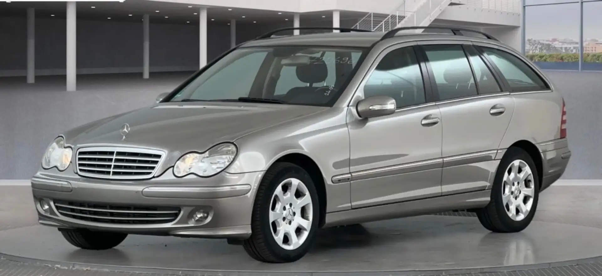 Mercedes-Benz C 200 T CDI Automatik, Scheckheft,Tüv neu Silber - 1