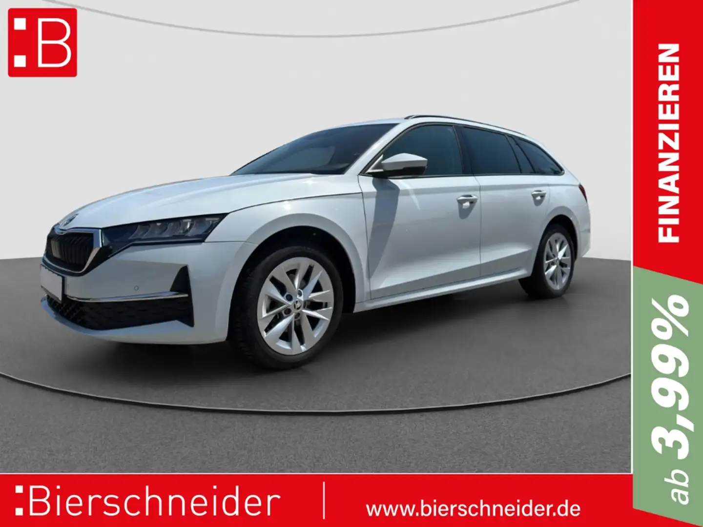 Skoda Octavia Combi 1.5 TSI DSG Selection REAR VIEW LED SHZ Weiß - 1