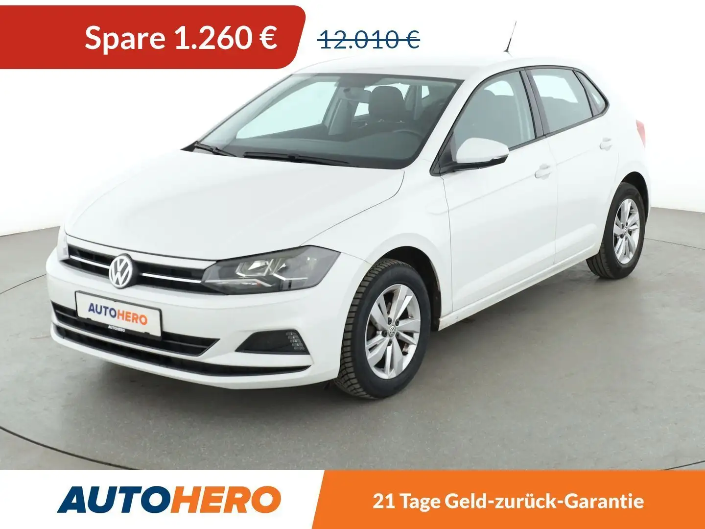 Volkswagen Polo 1.0 TSI Advance*ACC*KLIMA*GARANTIE* Weiß - 1