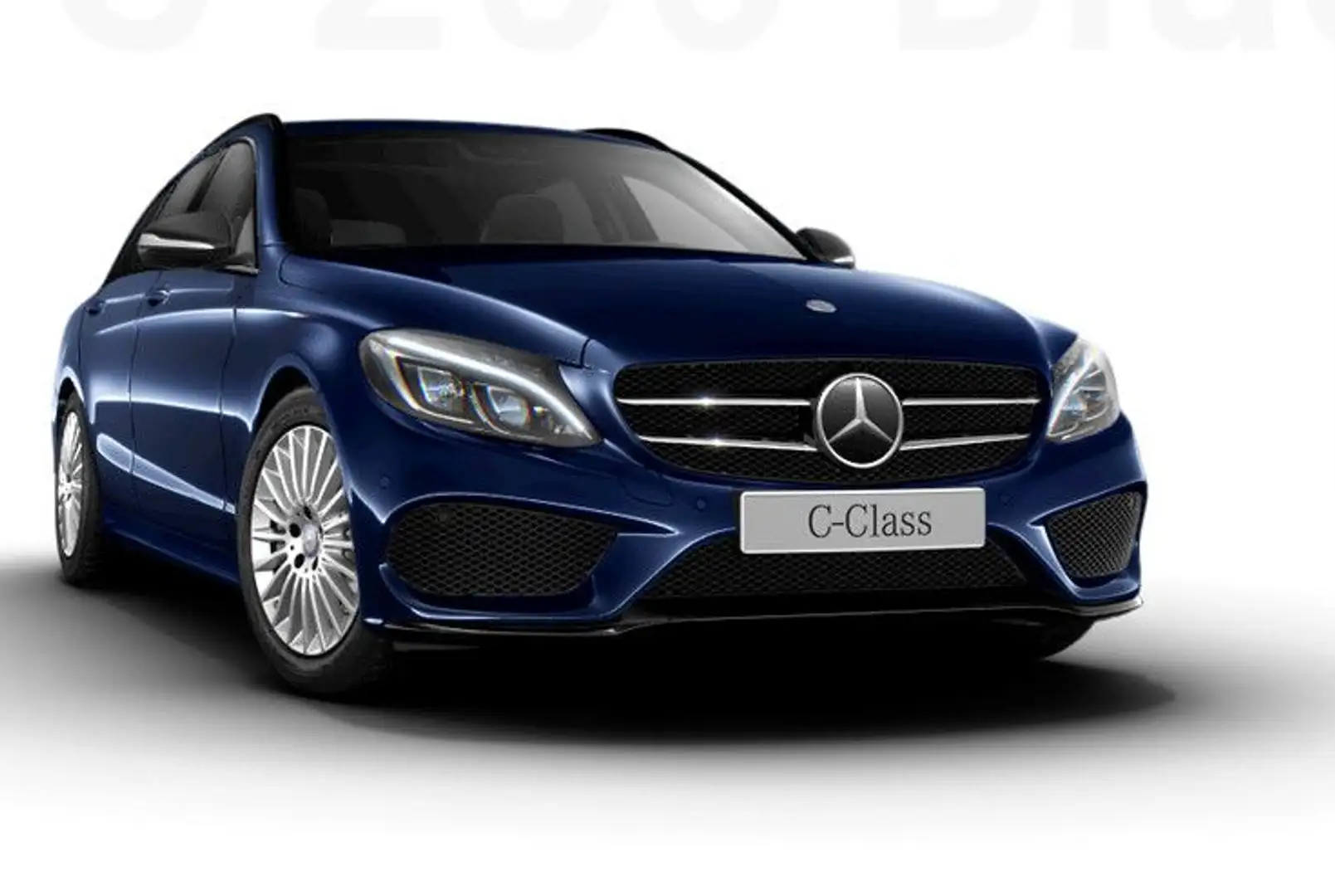 Mercedes-Benz C 250 T  d 4M AMG-LINE*DISTR*BURME*AHK*MEMO*TOP Bleu - 1