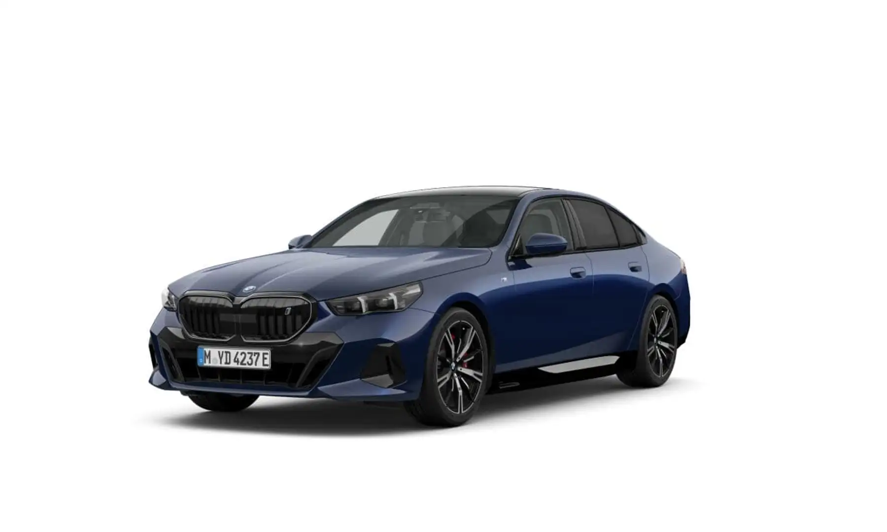 BMW i5 eDrive40 M Sport Pro Blauw - 1