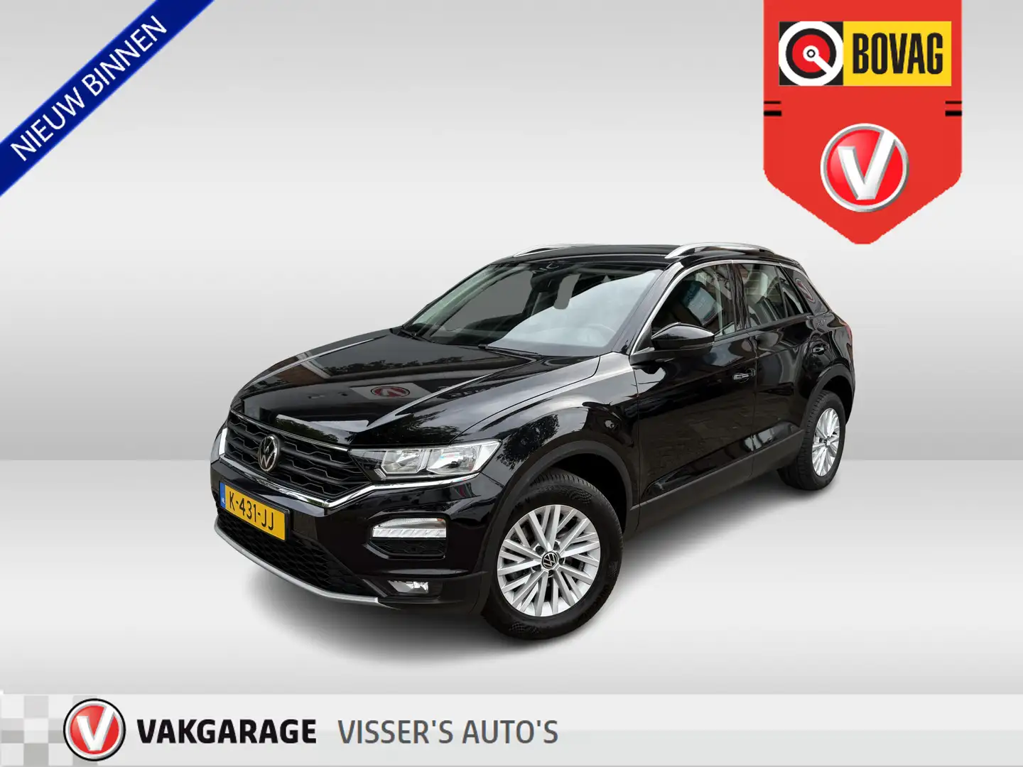 Volkswagen T-Roc 1.0 TSI Style Business | navigatie | cruise contro Zwart - 1