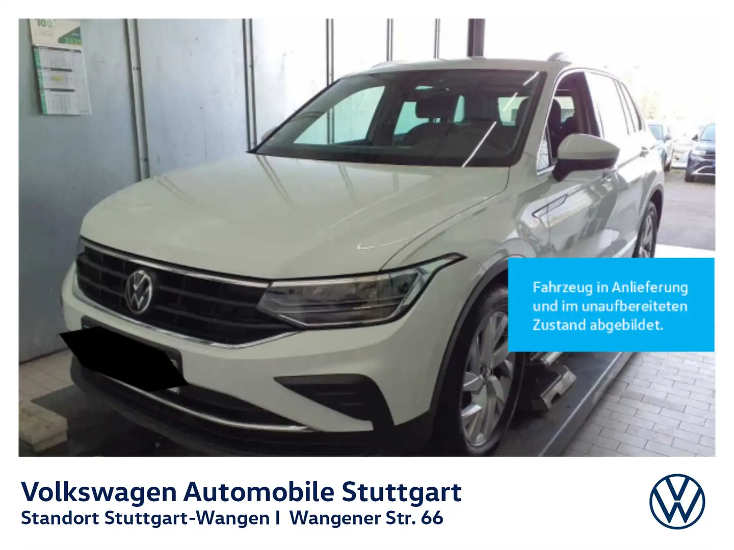 Volkswagen Tiguan Life 2.0 TDI DSG Navi Kamera AHK LED ACC Weiß - 1