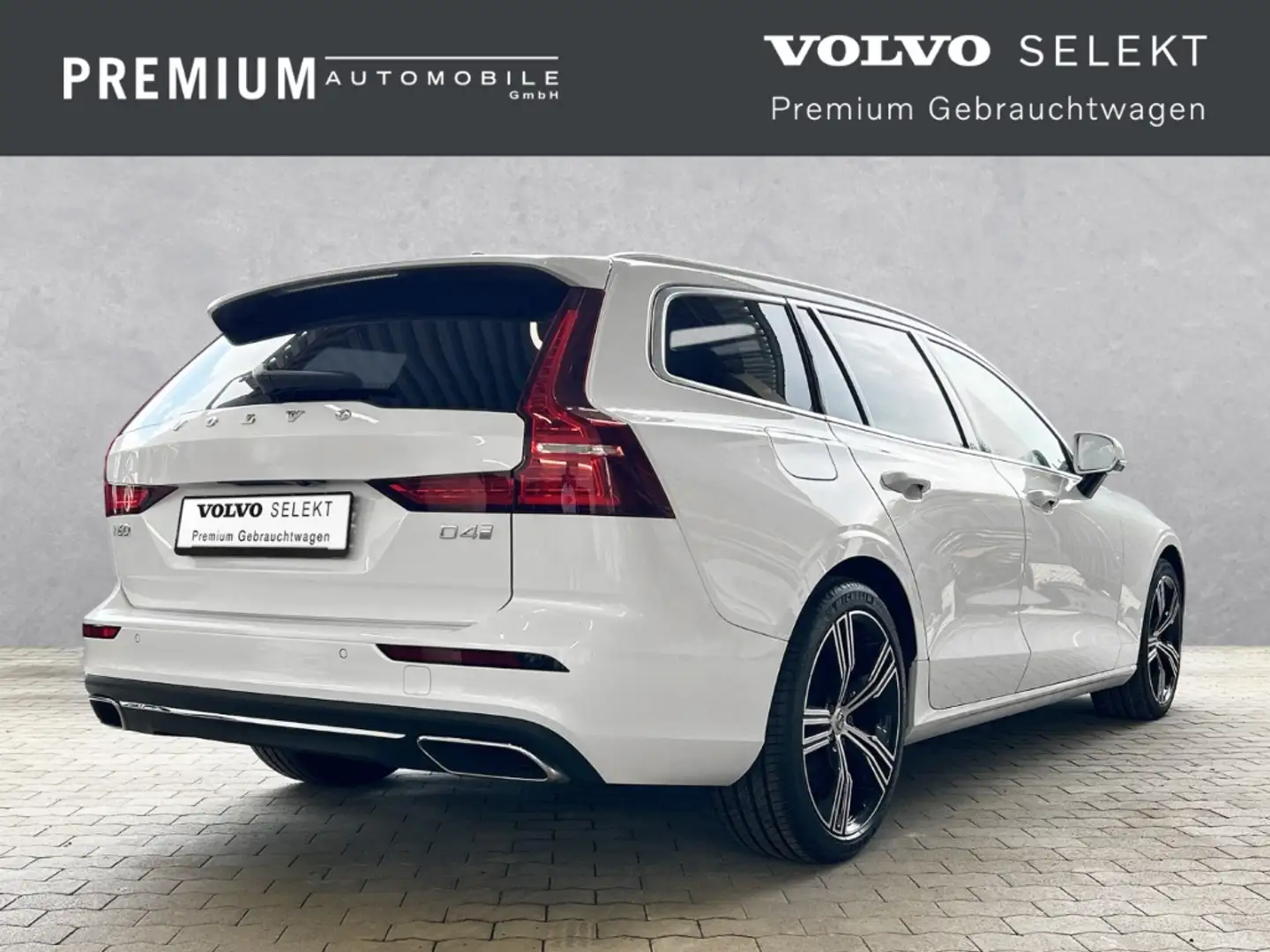 Volvo V60 Kombi Inscription D4 EU6d-T AHK Pano HUD Weiß - 2