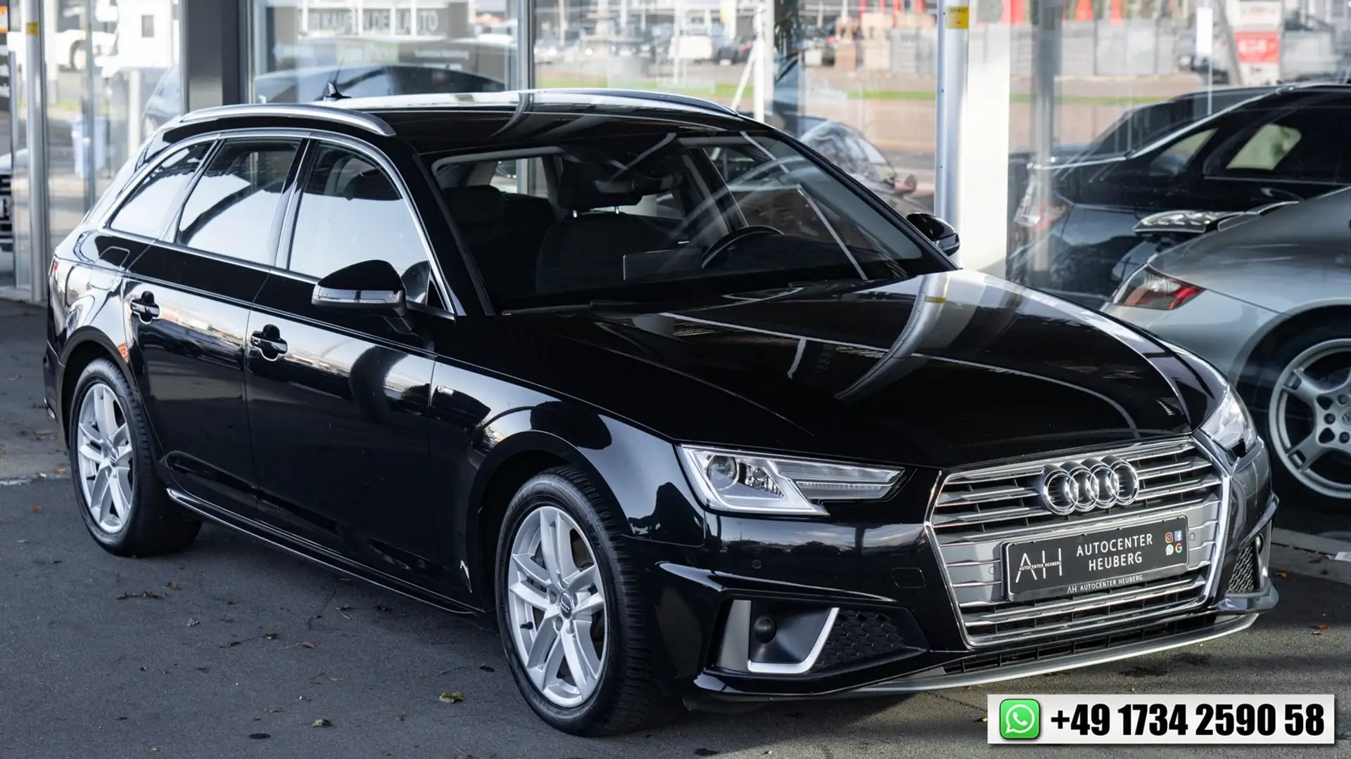 Audi A4 35 TDI S LINE ACC SPUR TOT KAM STANDHZG Schwarz - 1