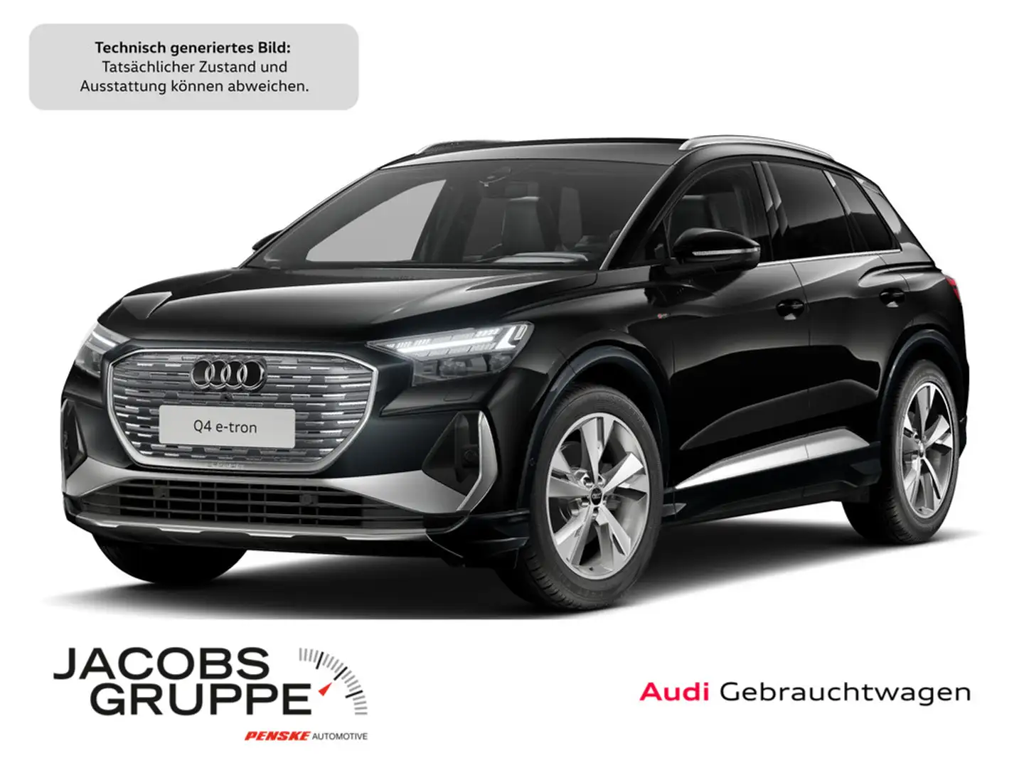Audi Q4 e-tron Schwarz - 1