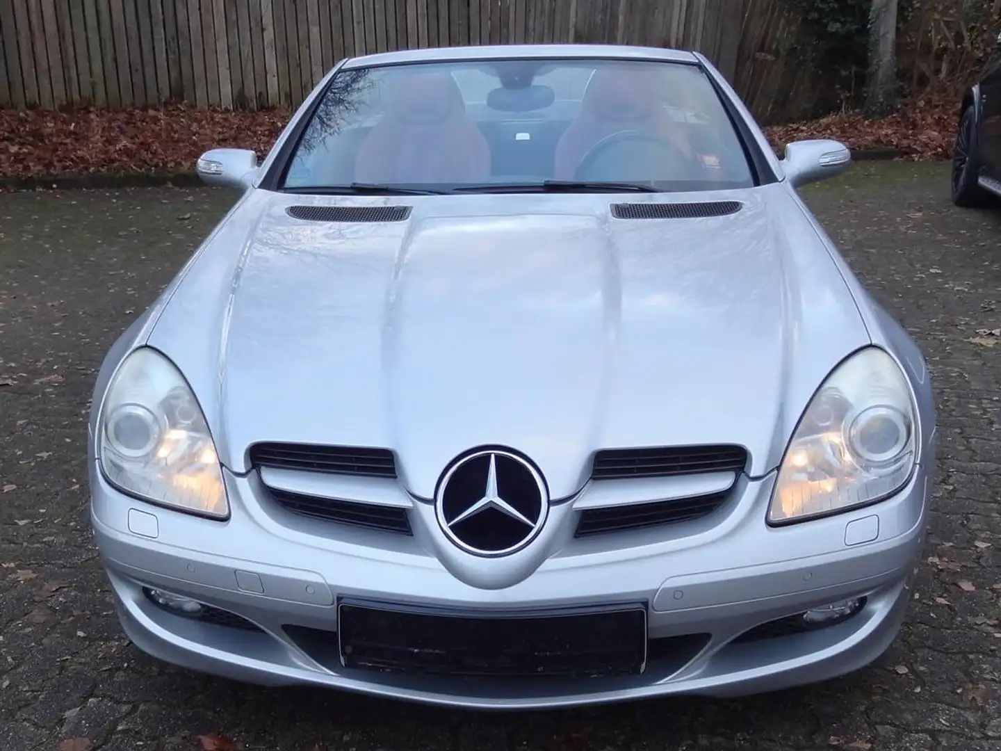 Mercedes-Benz SLK 200 Mercedes-Benz SLK 200 Roadster Kompressor Leder Zilver - 2