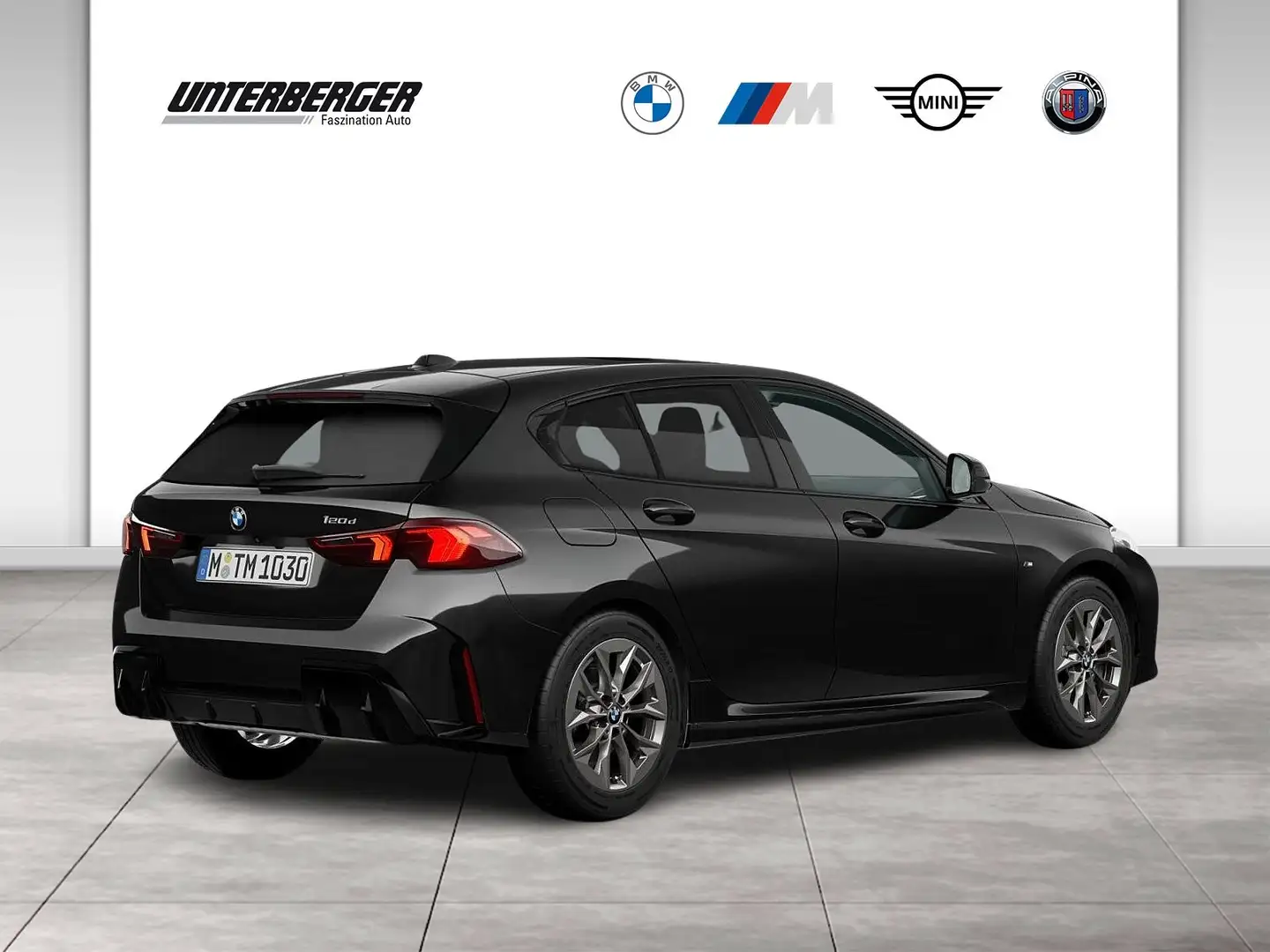 BMW 120 d M Sportpaket ACC DA+ PA+ 360° HUD HK Schwarz - 2