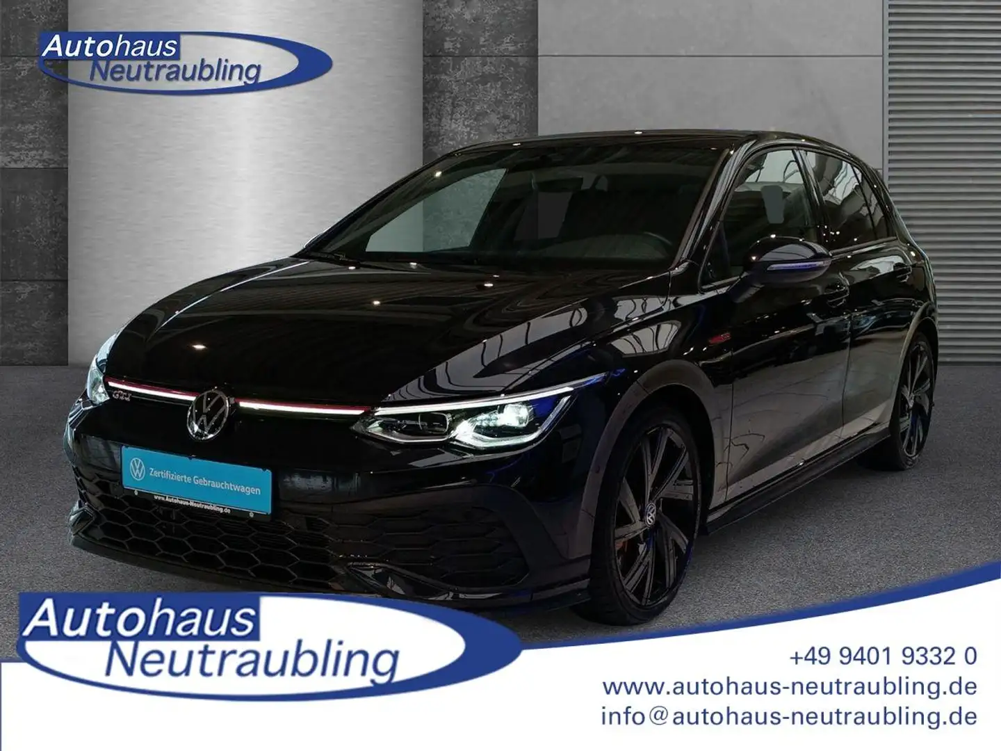 Volkswagen Golf 8 2.0 TSI "GTI CLUBSPORT" 300 PS DSG+IQ.DRIVE+REAR Schwarz - 1