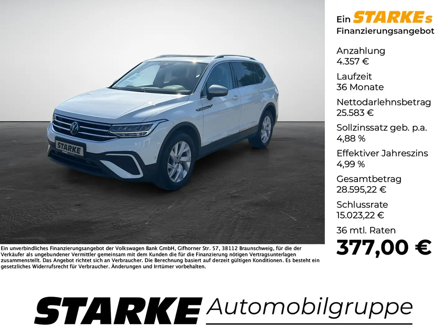 Volkswagen Tiguan Allspace 2.0 TDI DSG Life Blanco - 1