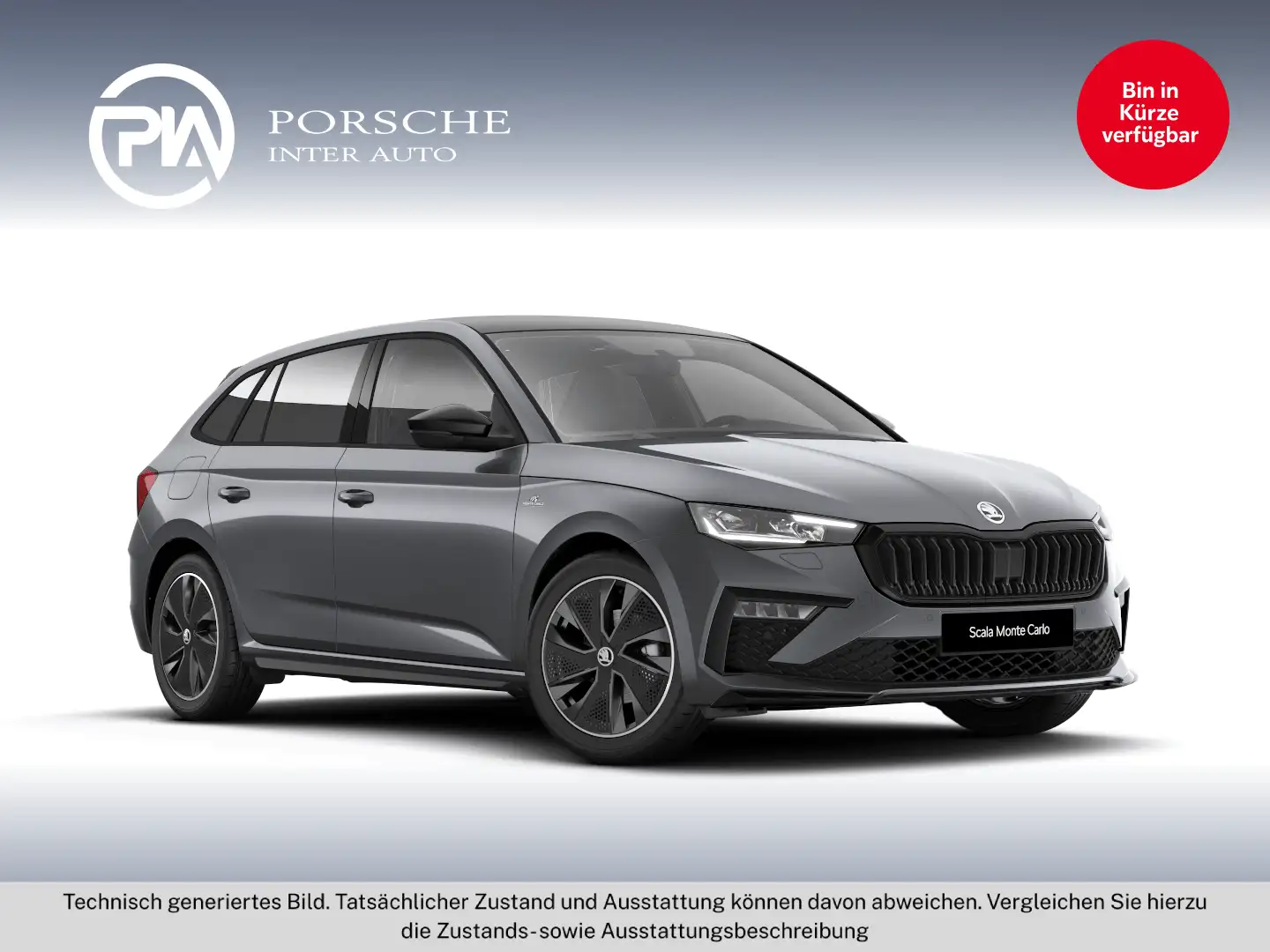 Skoda Scala Monte Carlo TSI ACT DSG Grau - 1