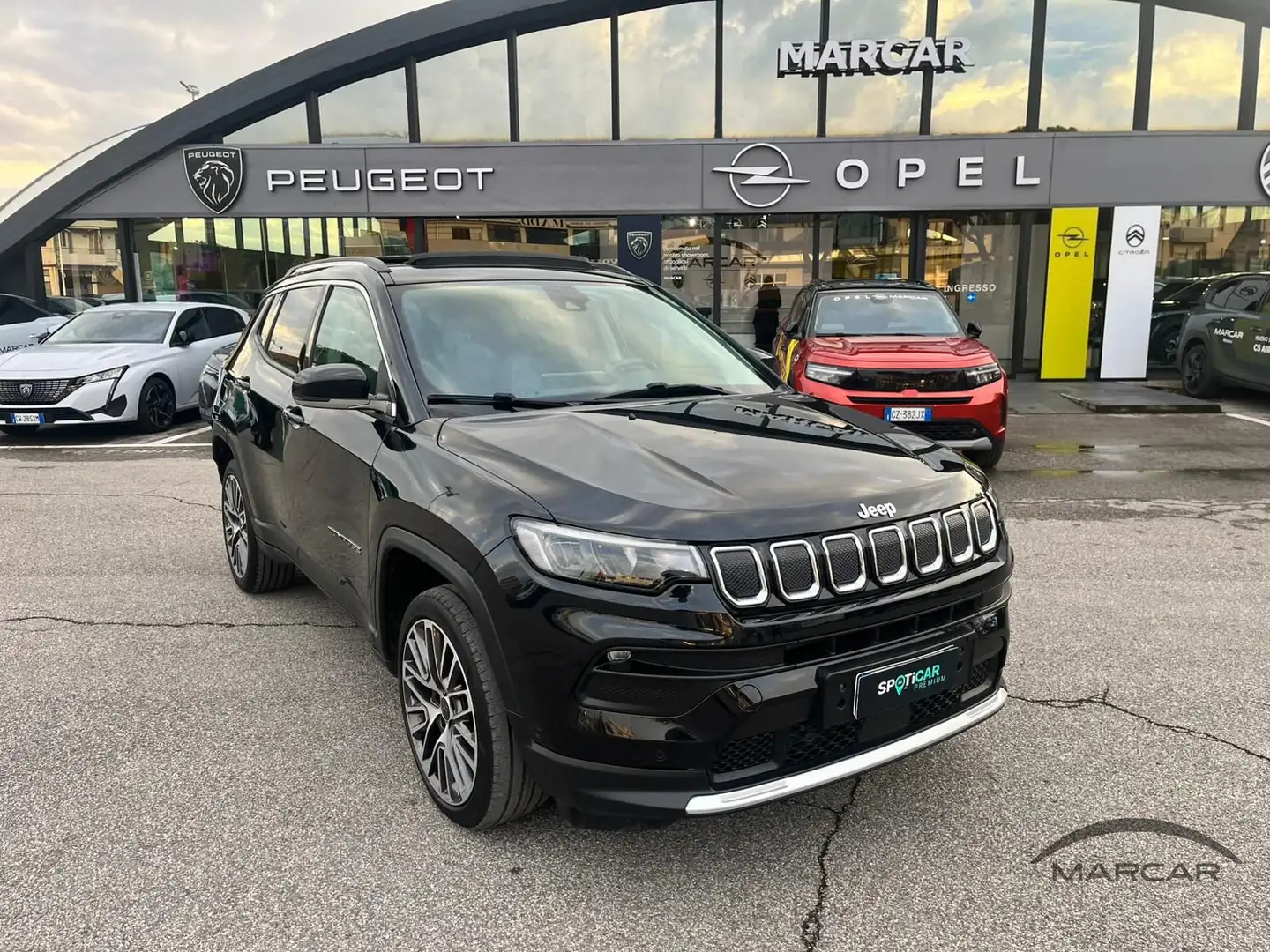 Jeep Compass Compass 1.6 Multijet II 2WD S Noir - 1