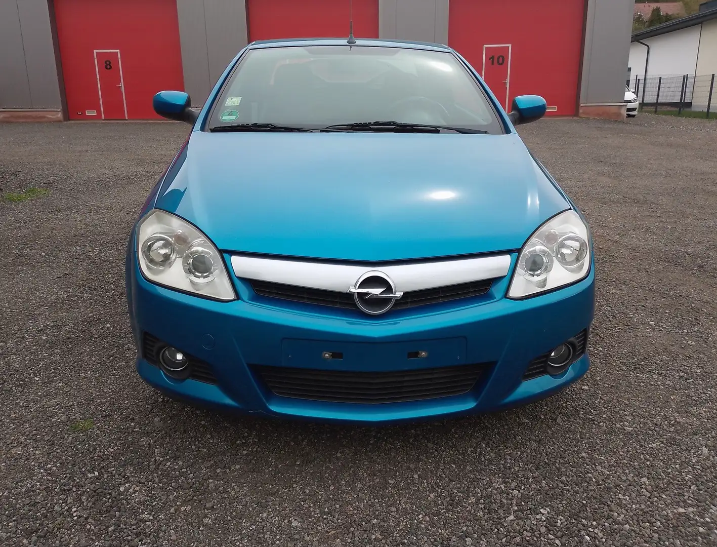 Opel Tigra Cabrio Sport TÜV NEU+Steuerkette NEU Blau - 2