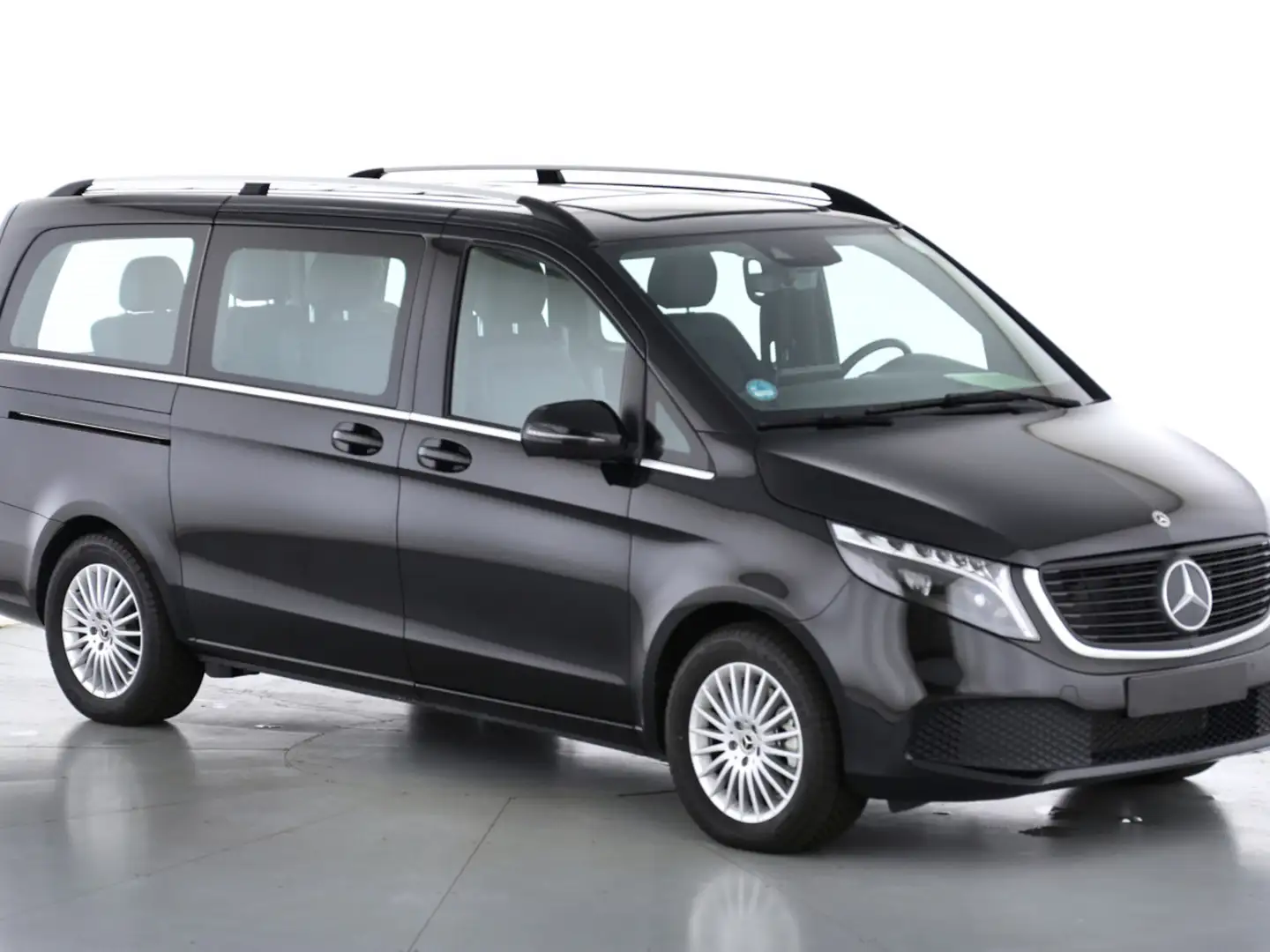Mercedes-Benz EQV 300 Avantgarde Line,lang,7Sitze,2xKlima,LED Zwart - 2