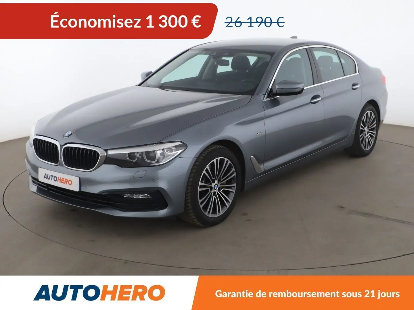 BMW 530 530iA Sport Gris - 1