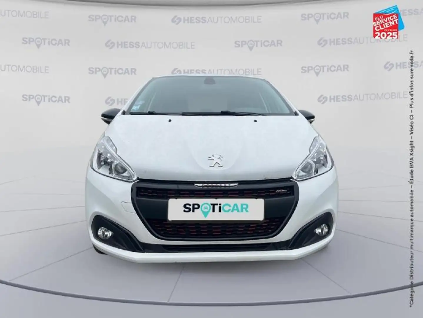 Peugeot 208 1.2 PureTech 110ch GT Line S\u0026S 5p Weiß - 2