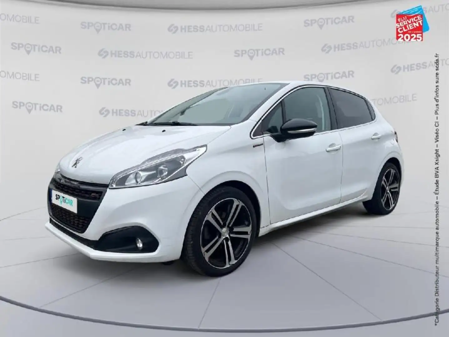 Peugeot 208 1.2 PURETECH 110CH GT LINE S\u0026S 5P Blanc - 1
