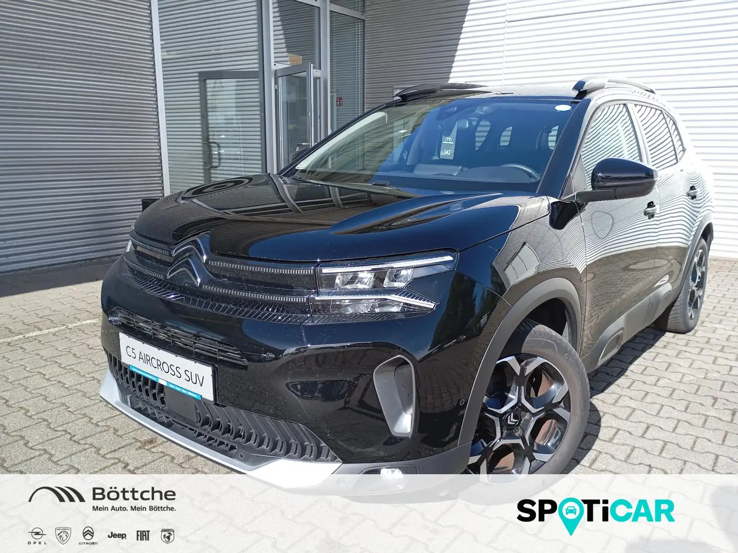 Citroen C5 Aircross Shine LED/Navi/SHZ/DAB/360°Kamera Noir - 1