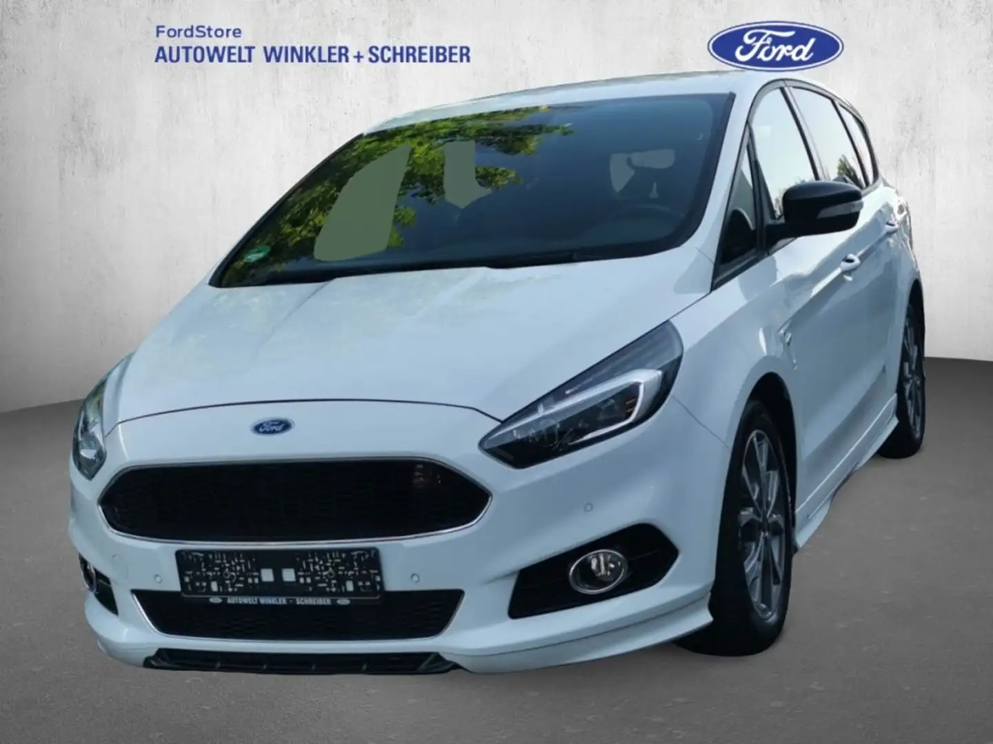 Ford S-Max 2.0 EcoBlue ST-Line Blanc - 1