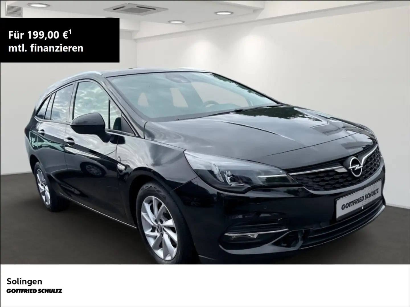 Opel Astra K ST 1.2 Turbo Elegance LED   Kamera   Navi   SHZ Noir - 1
