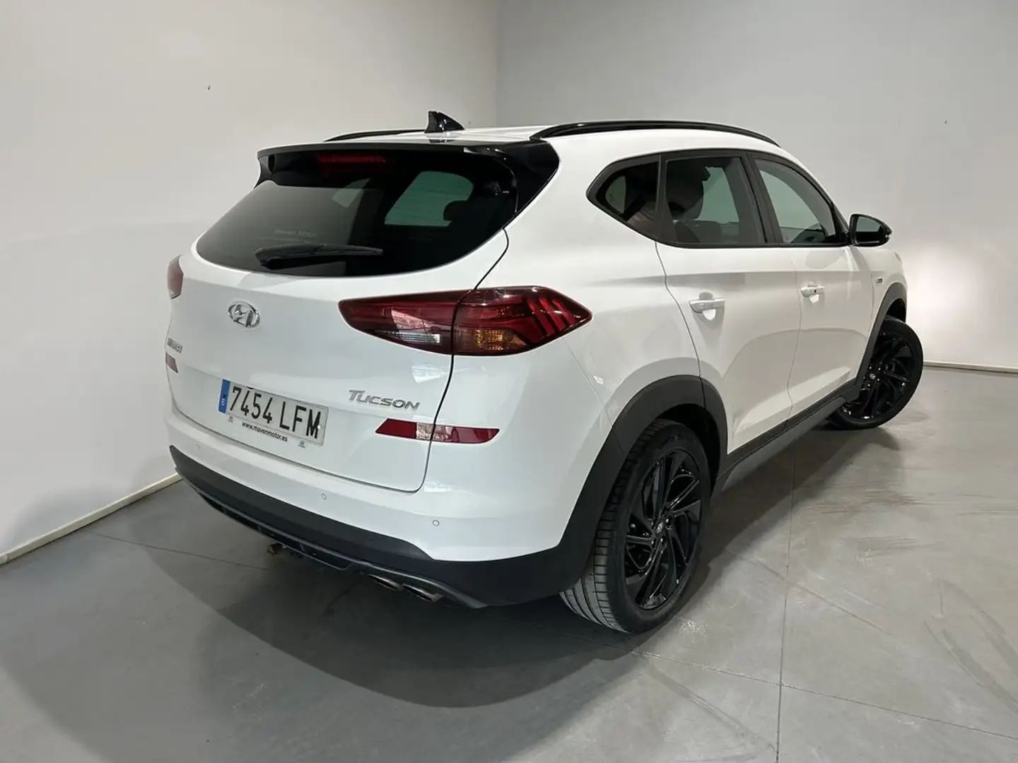 Hyundai TUCSON 1.6 CRDI 136cv 4X2 48V N-Line Blanco - 2