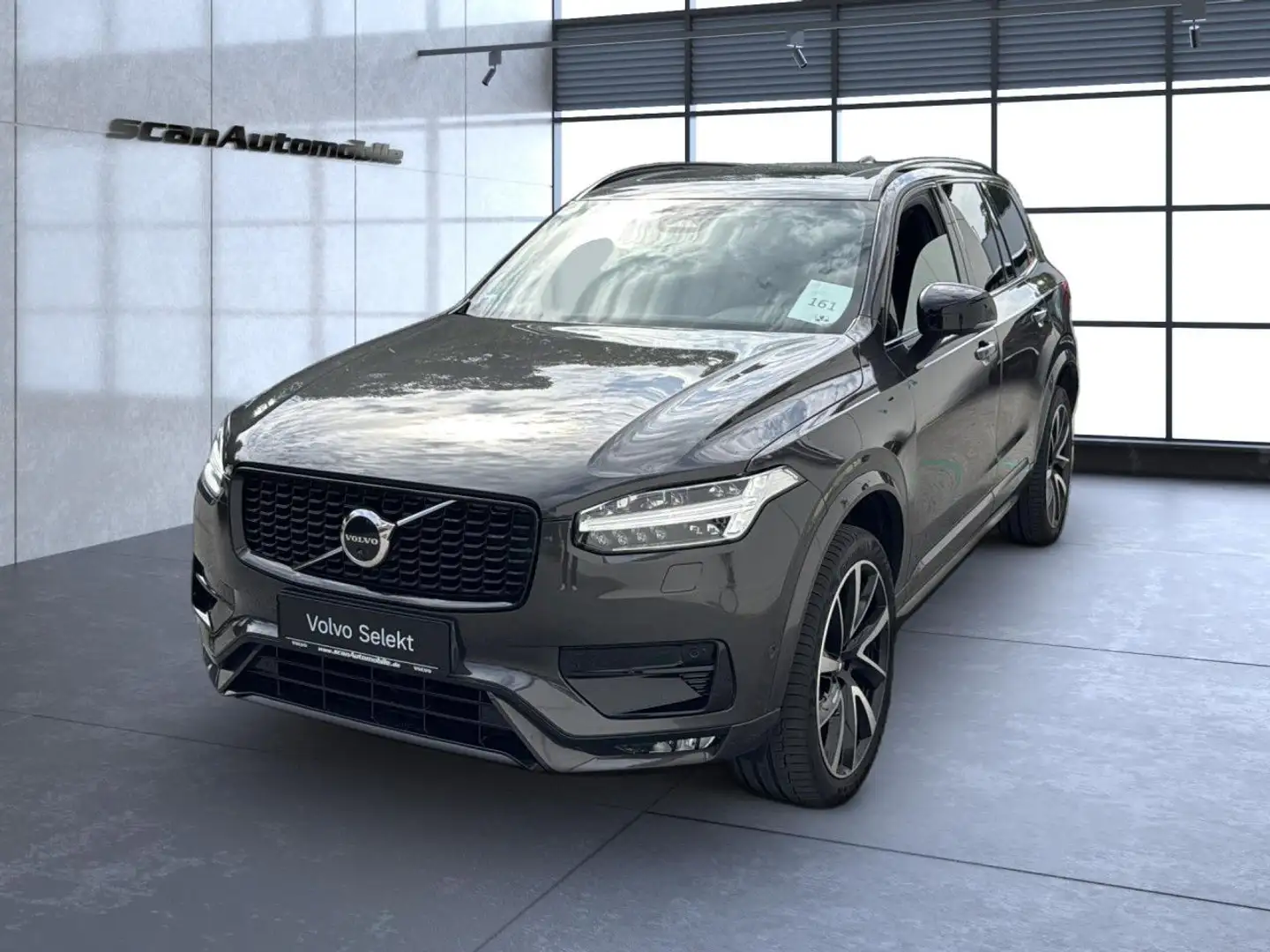 Volvo XC90 XC 90 Plus Dark AWD Bluetooth LED Vollleder Klima Gris - 2