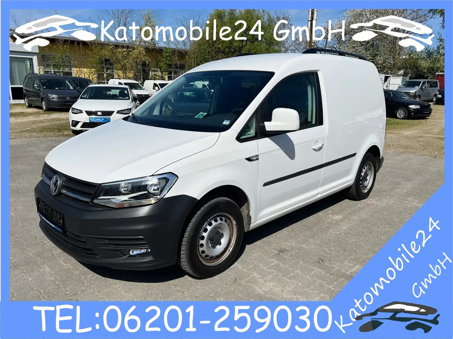 Volkswagen Caddy Kasten 2.0 TDI Sortimo Werkstatteinbau EU6 SHZ AHK Weiß - 1