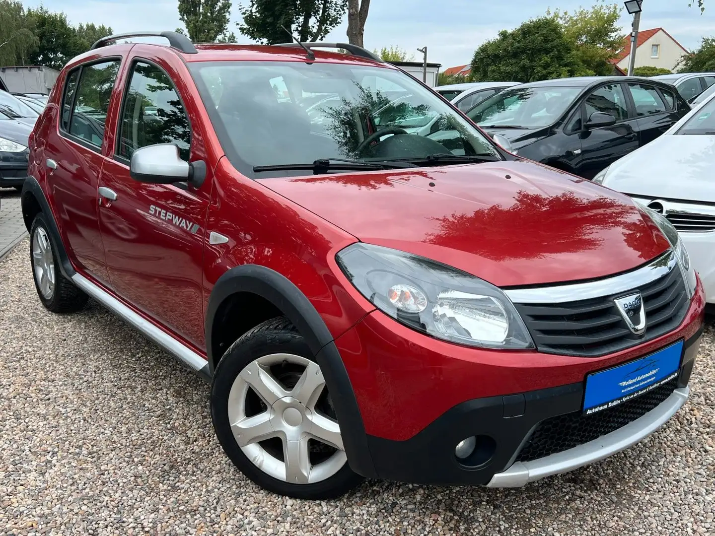 Dacia Sandero Stepway*2.HD*Klima*50.TKM*TÜV NEU Rot - 1