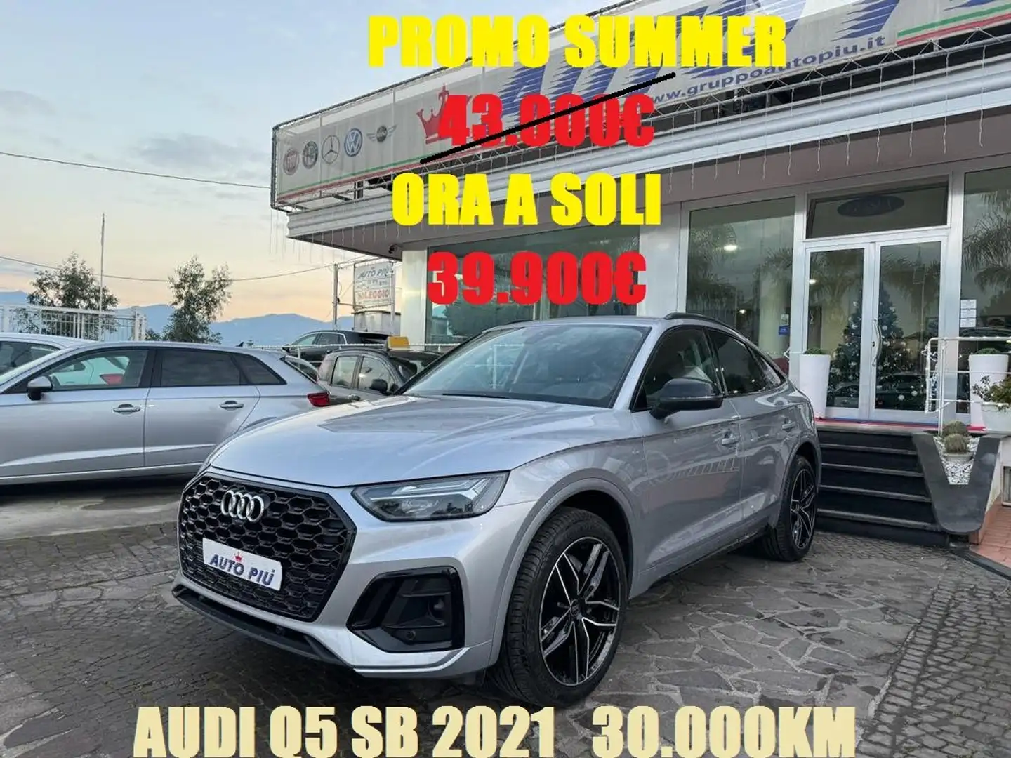 Audi Q5 SPORTBACK 35 TDI Tronic S Line Gris - 1