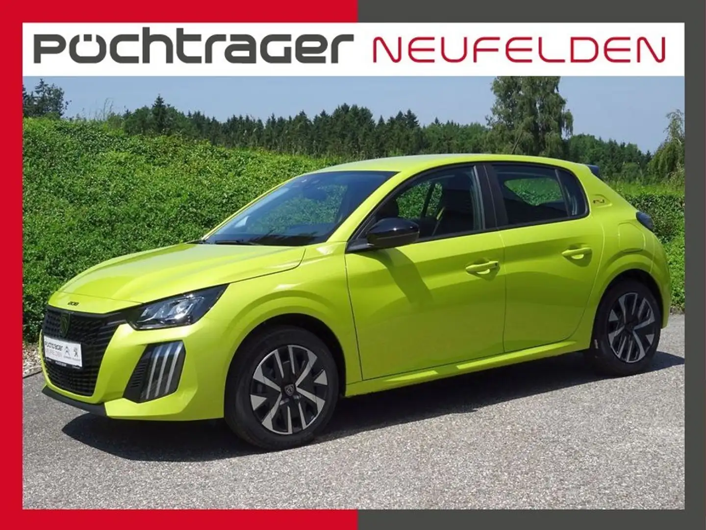 Peugeot 208 Style Gelb - 1