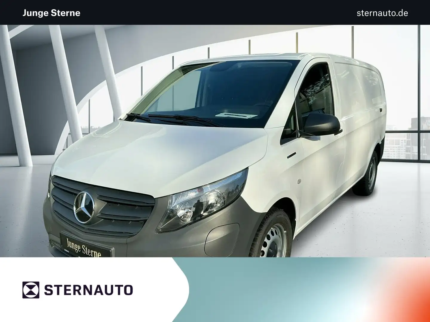 Mercedes-Benz Vito eVito 112 KA Lang Klima/Navi/Sitzhzg./Tempomat Weiß - 1
