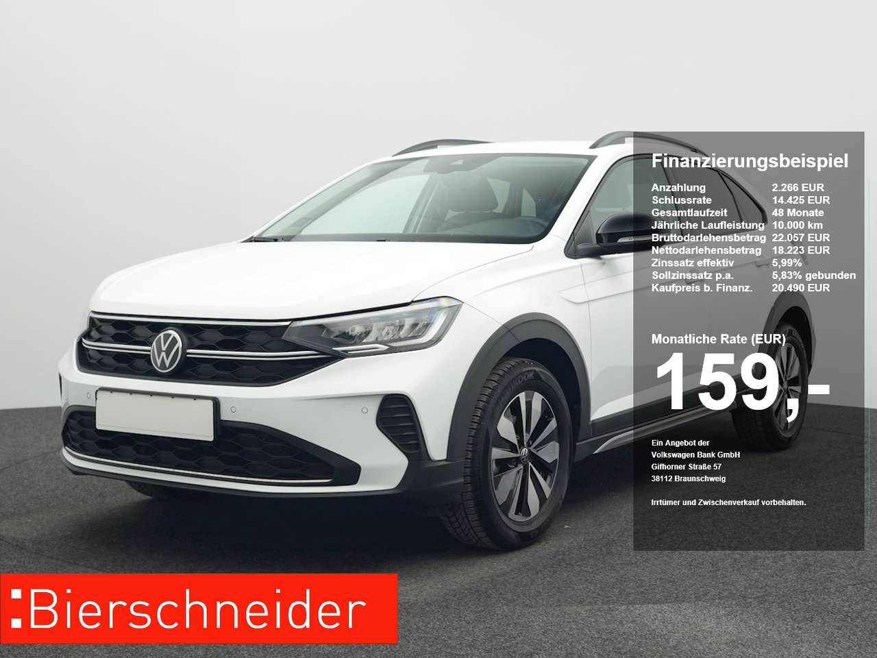 Volkswagen Taigo 2025 — 1.0 TSI Goal LED NAVI SHZ ACC RÜCKFAHRKAMERA