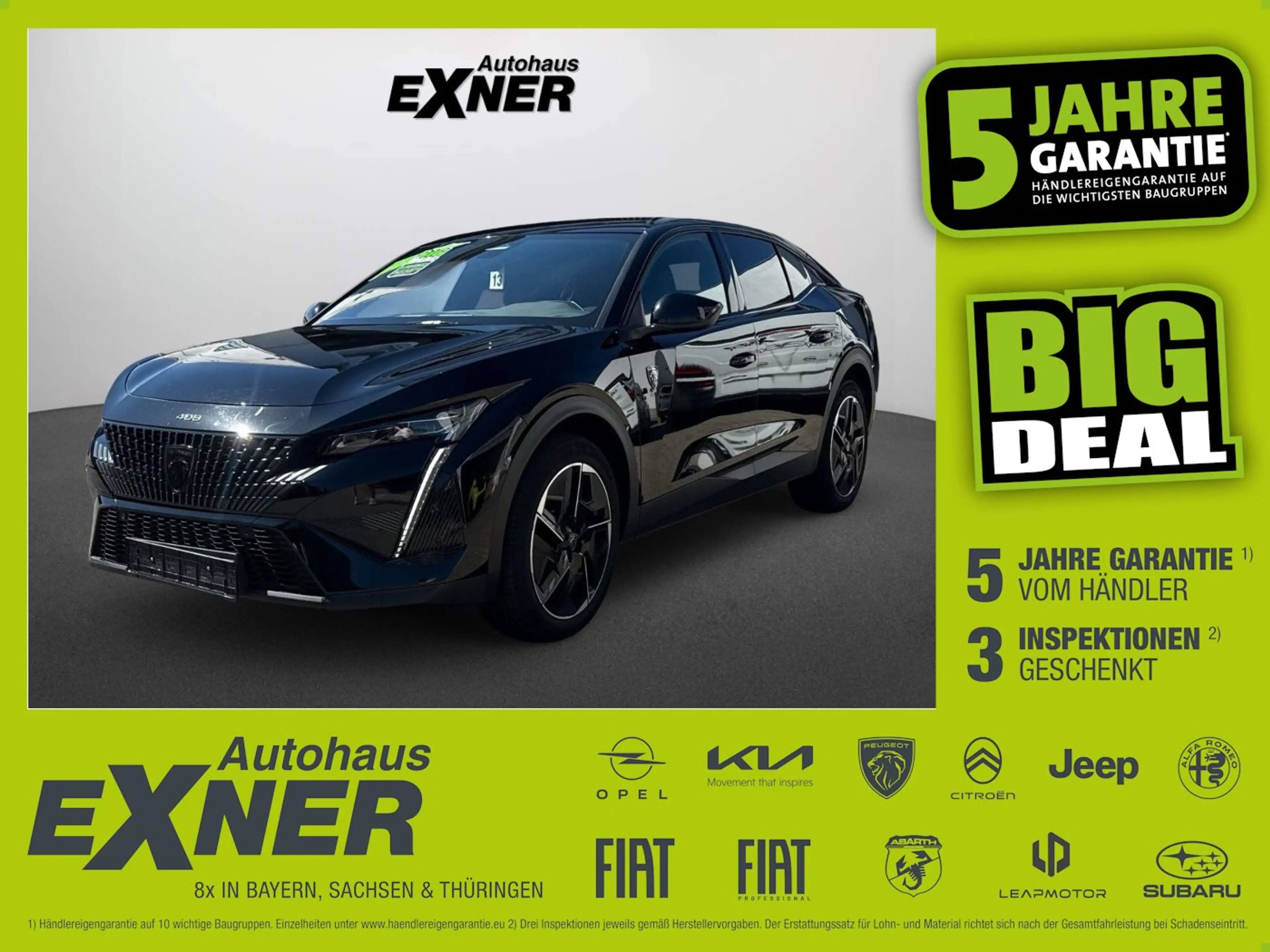 Peugeot 408 1.2 PureTech 130 GT ACC+Alcantara+LED+Navi